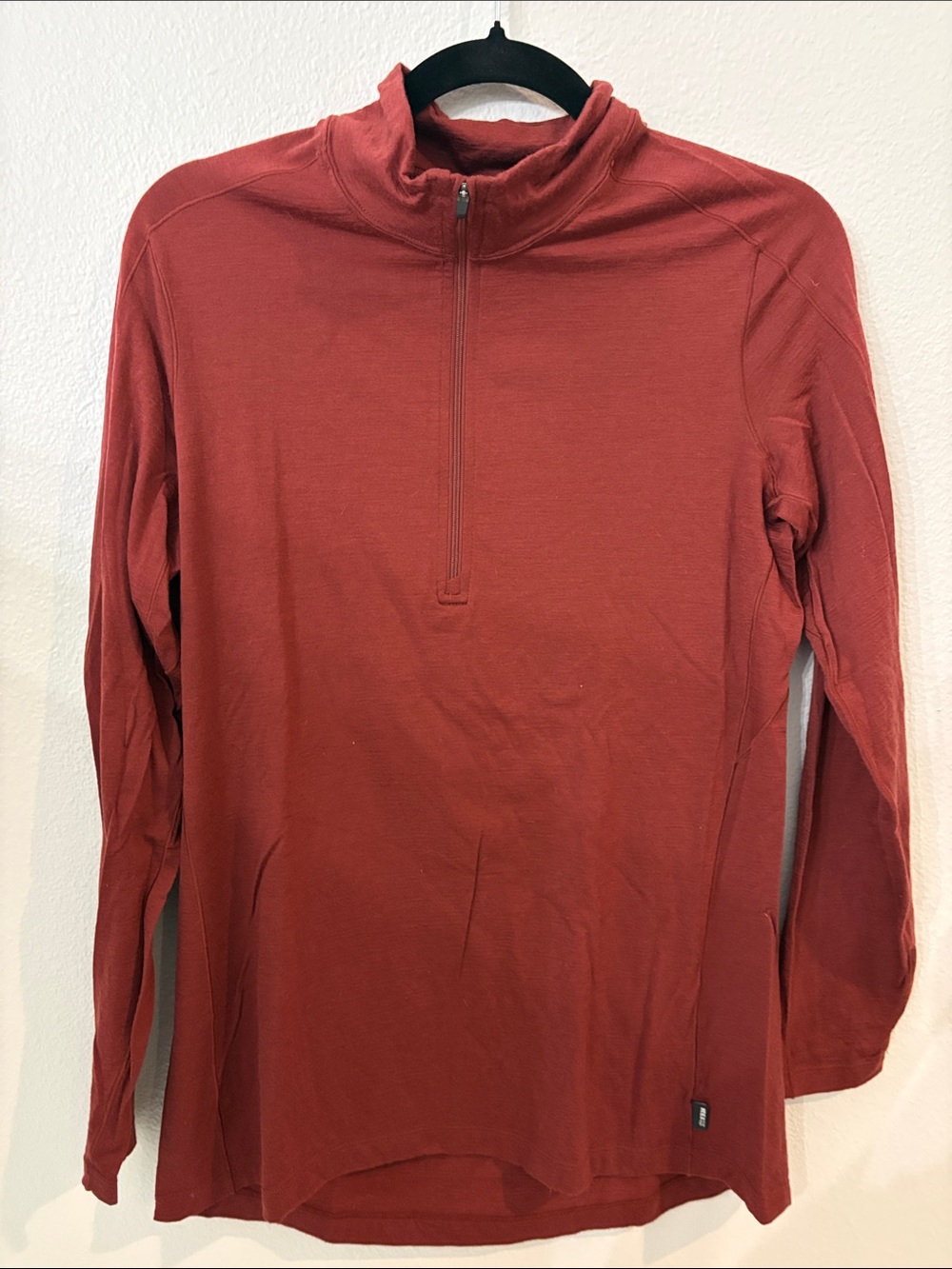 REI Co-op Merino Wool Long Sleeve base layer - Rust